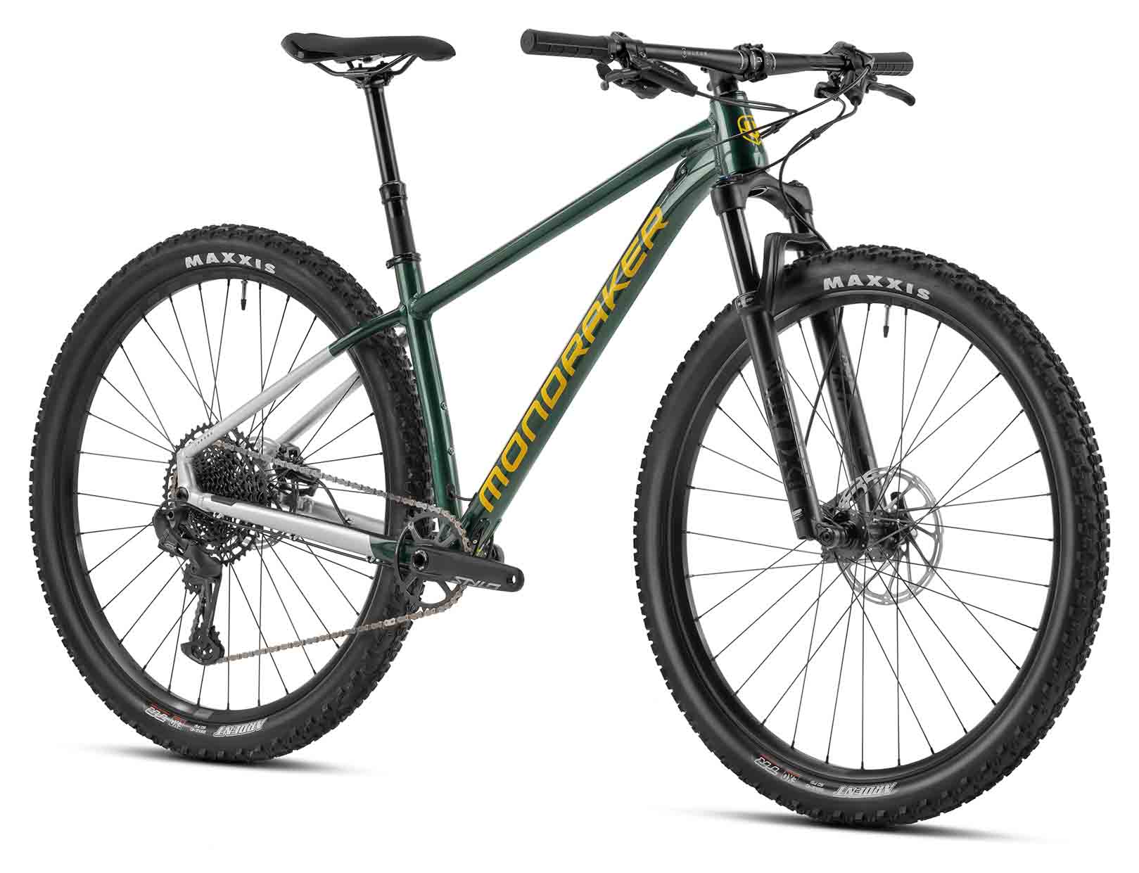 MONDRAKER CHRONO DC R, BRITISH RACING GREEN/YELLOW
