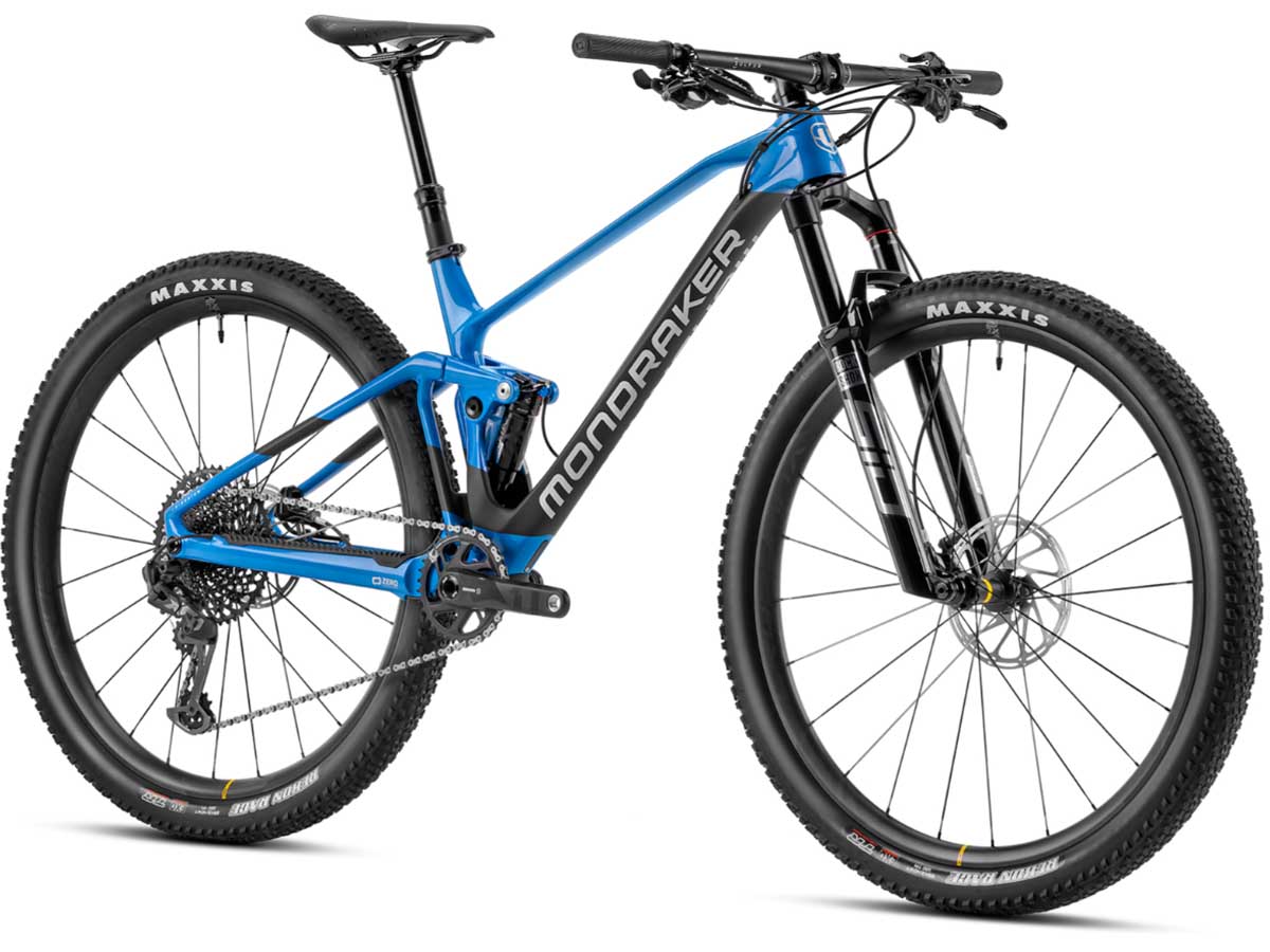 MONDRAKER F-PODIUM CARBON DC R, MARLIN BLUE/CARBON/RACING SILVER