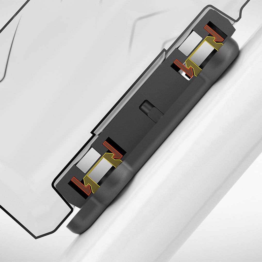 Fidlock TWIST SET ANTIBAKTERIÁLNÍ LÁHEV 590ml - ZÁKLADNA NA RÁM