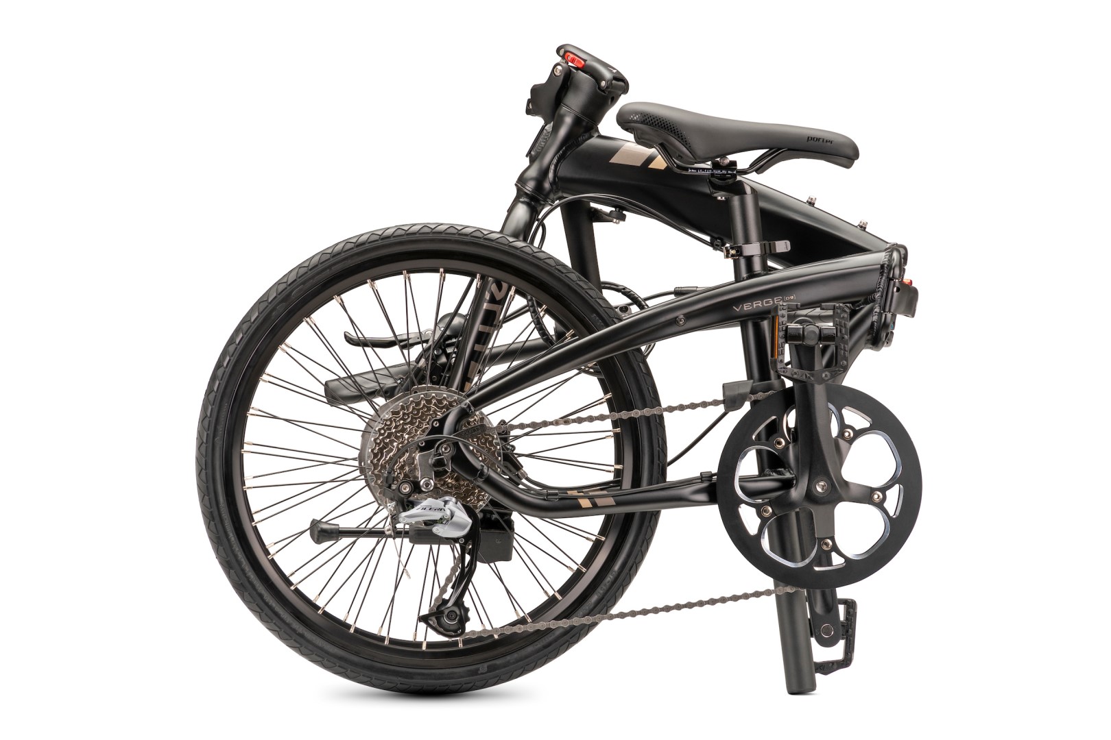 TERN VERGE D9 rychlé skládací kolo 20" čern