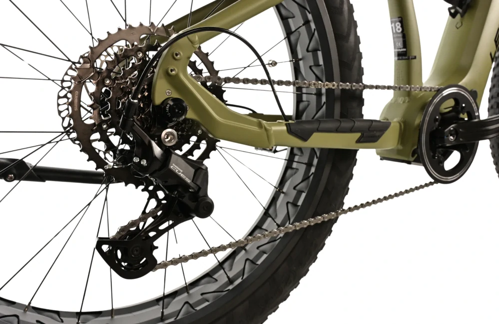 Leader Fox BRAGA 26" FAT BIKE,BAFANG M510