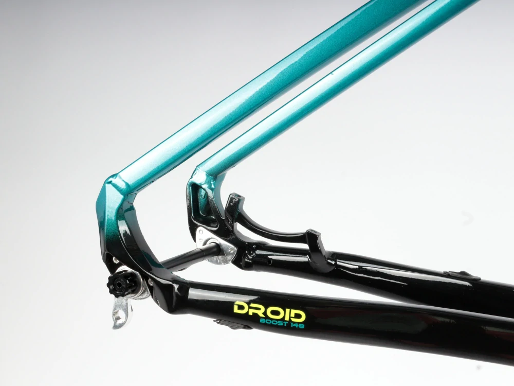 Lee Cougan 29" Droid Shimano Deore 1x11 modro-černá lesklá