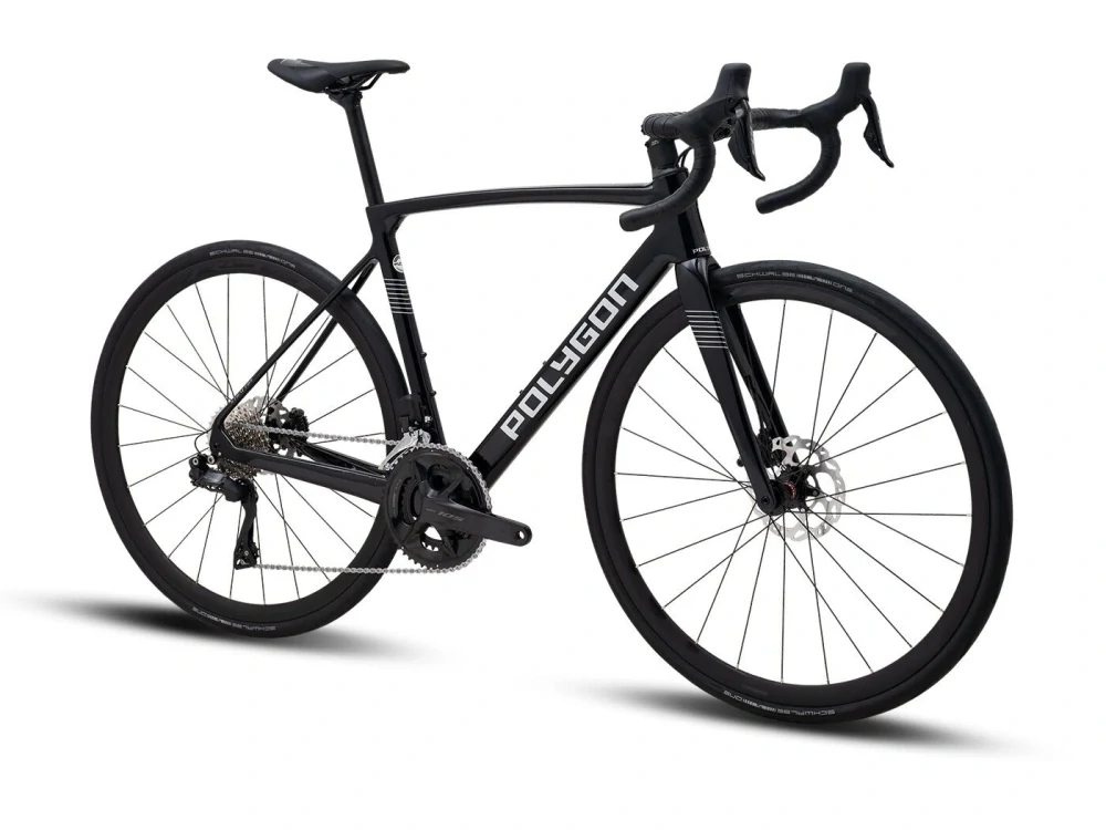 POLYGON STRATTOS S7X A BLACK 2x12 700C