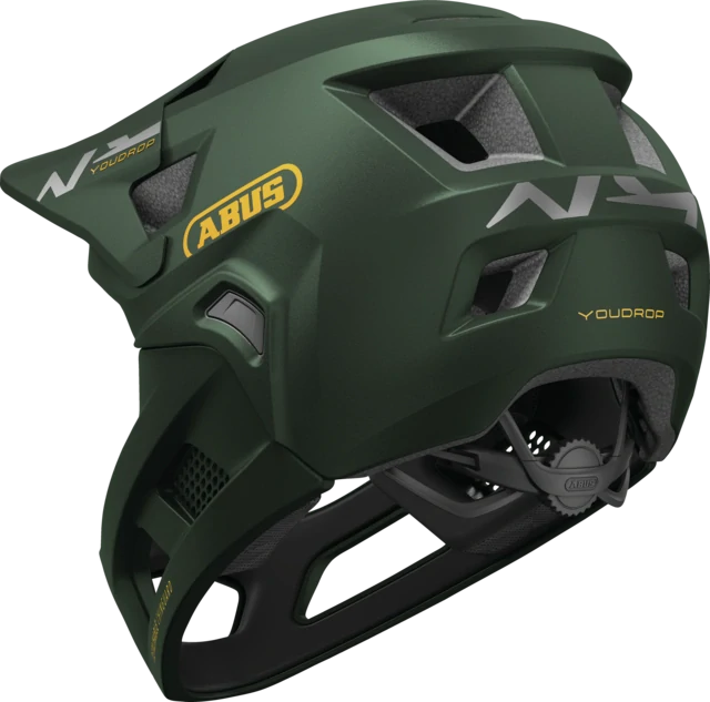 Přilba Abus YouDrop FF moss green