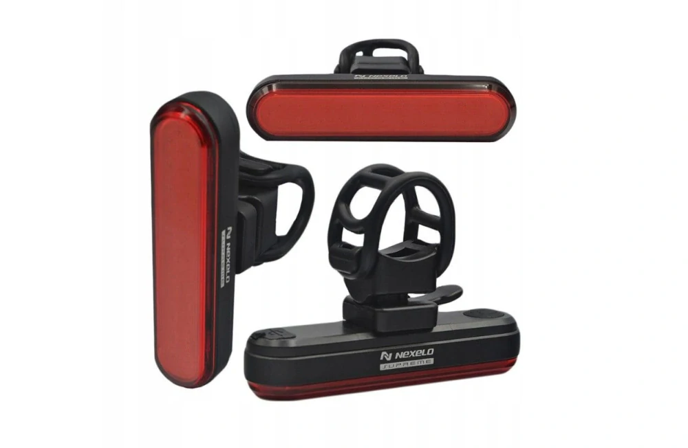 SVĚTLO NEXELO SUPREME ZADNÍ REDRUN 40LM 6 FUNKCÍ USB