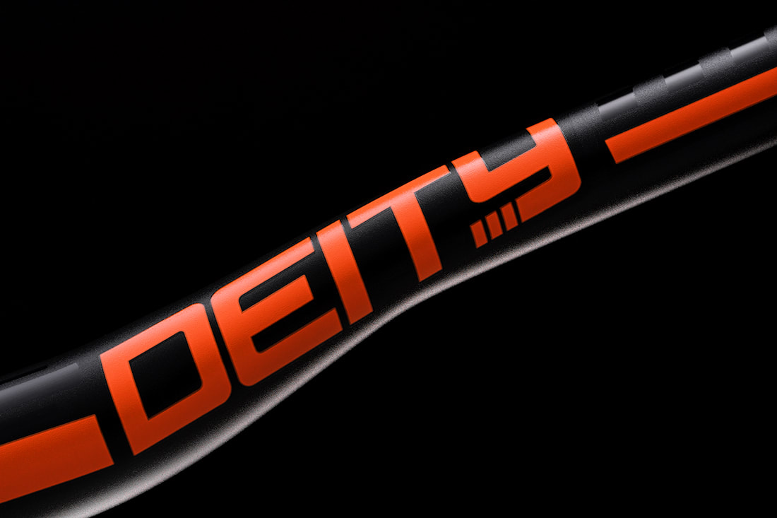 DEITY ŘÍDÍTKA BLACKLABEL 31,8 MM - ORANGE