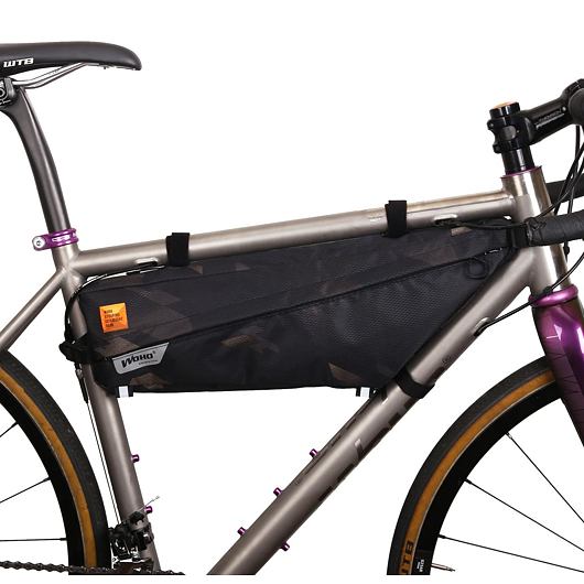 WOHO RÁMOVÁ BRAŠNA X-TOURING DIAMOND CYBERCAM ČERNÁ