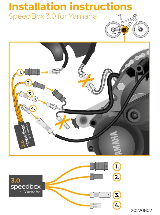 SpeedBox 3.0 pro Yamaha (PW-X, SE, TE, CE, X2)