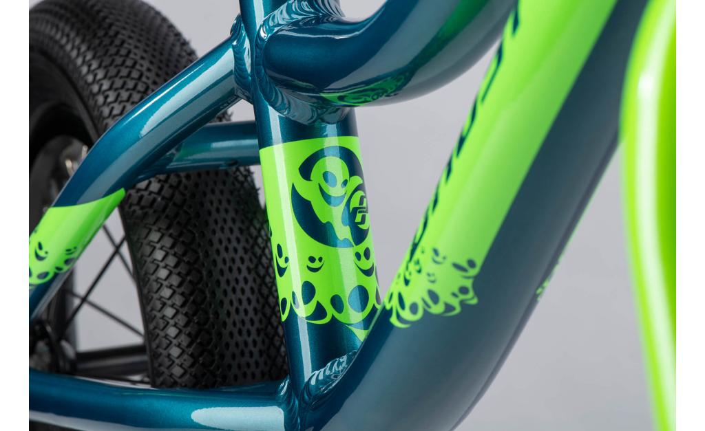 GHOST Powerkiddy 12 Dirty Blue/Metallic Lime