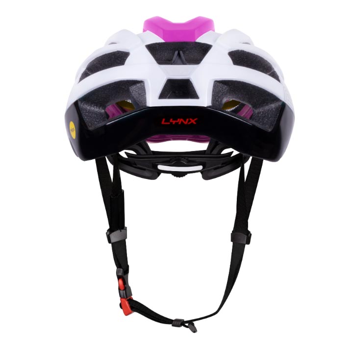 přilba FORCE LYNX MIPS, bílo-růžová