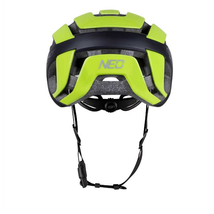 přilba FORCE NEO, fluo-černá