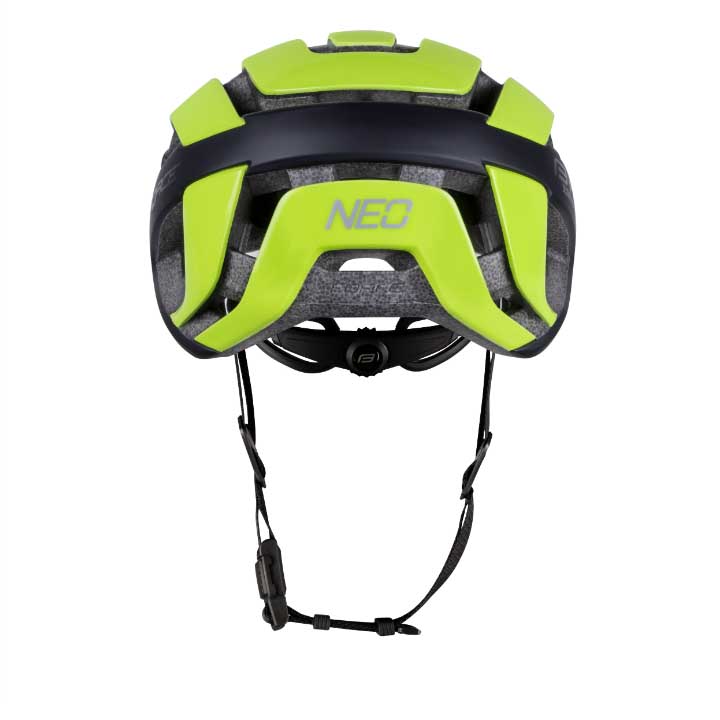 přilba FORCE NEO MIPS, fluo-černá