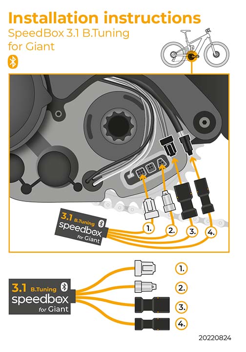 SpeedBox 3.1 B.Tuning pro Giant (RideControl Go)