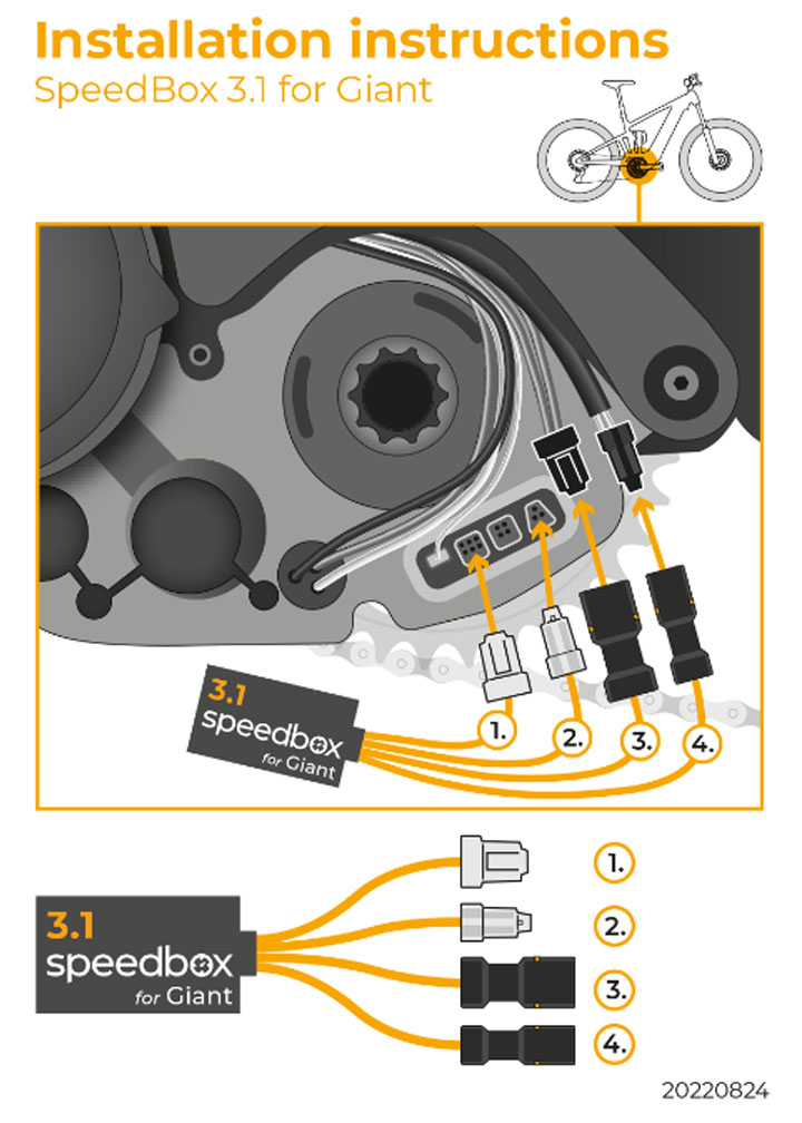 SpeedBox 3.1 pro Giant (RideControl Go)