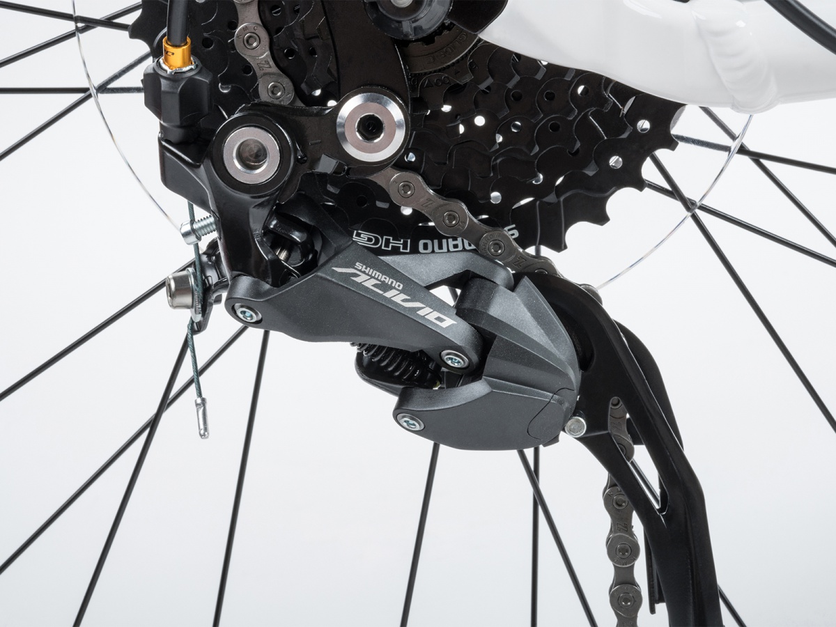 Author Pegas 27,5 ASL bílá/stříbrná/zelená