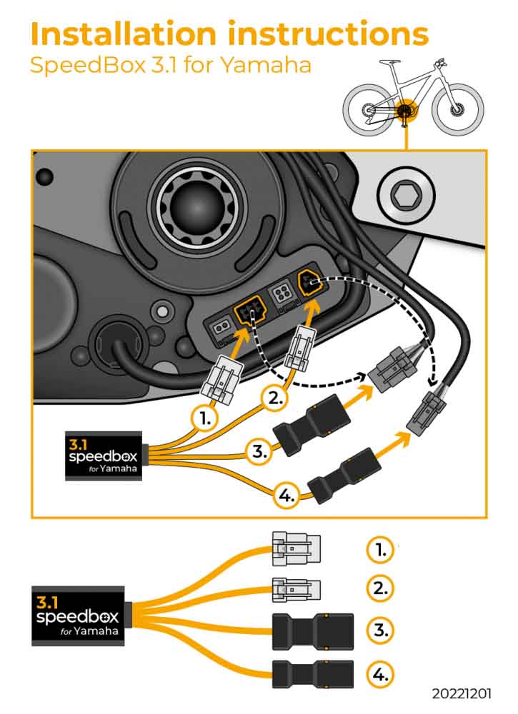 SpeedBox 3.1 pro Yamaha (PW-X3)