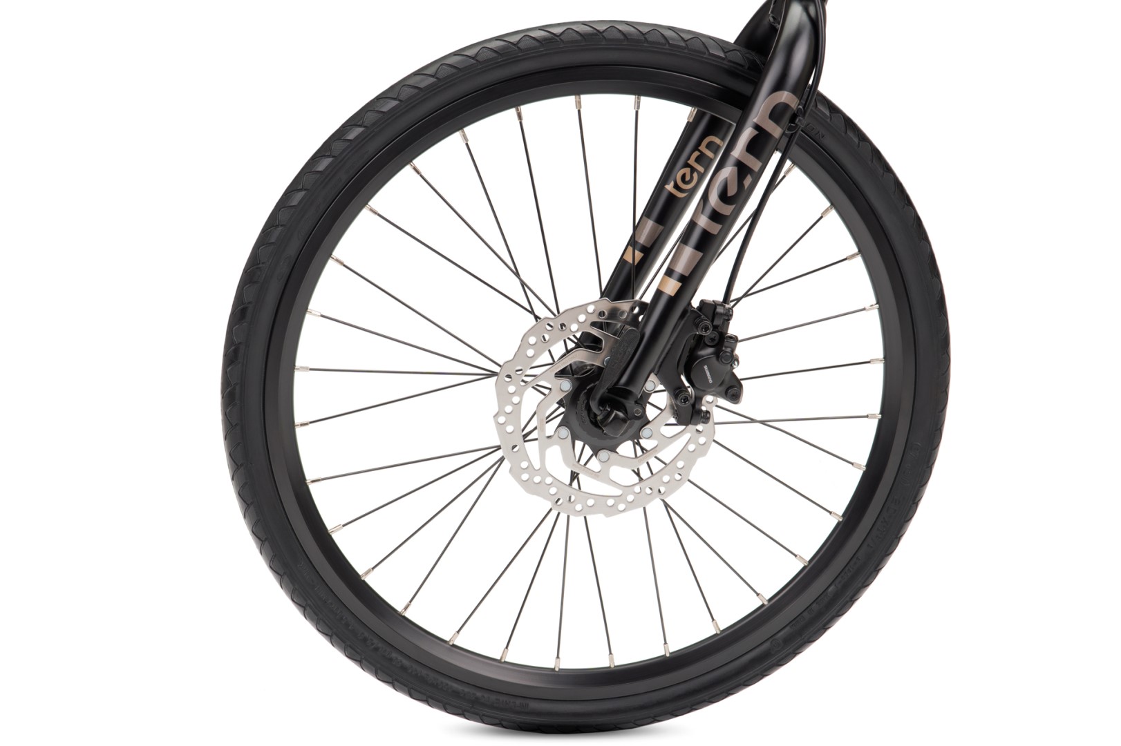 TERN VERGE D9 rychlé skládací kolo 20" čern