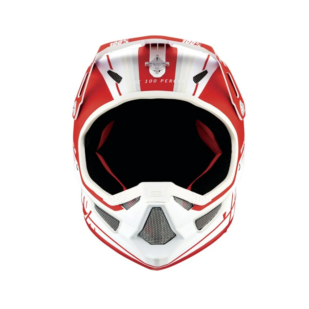 100% STATUS YOUTH Helmet Topenga Red/White