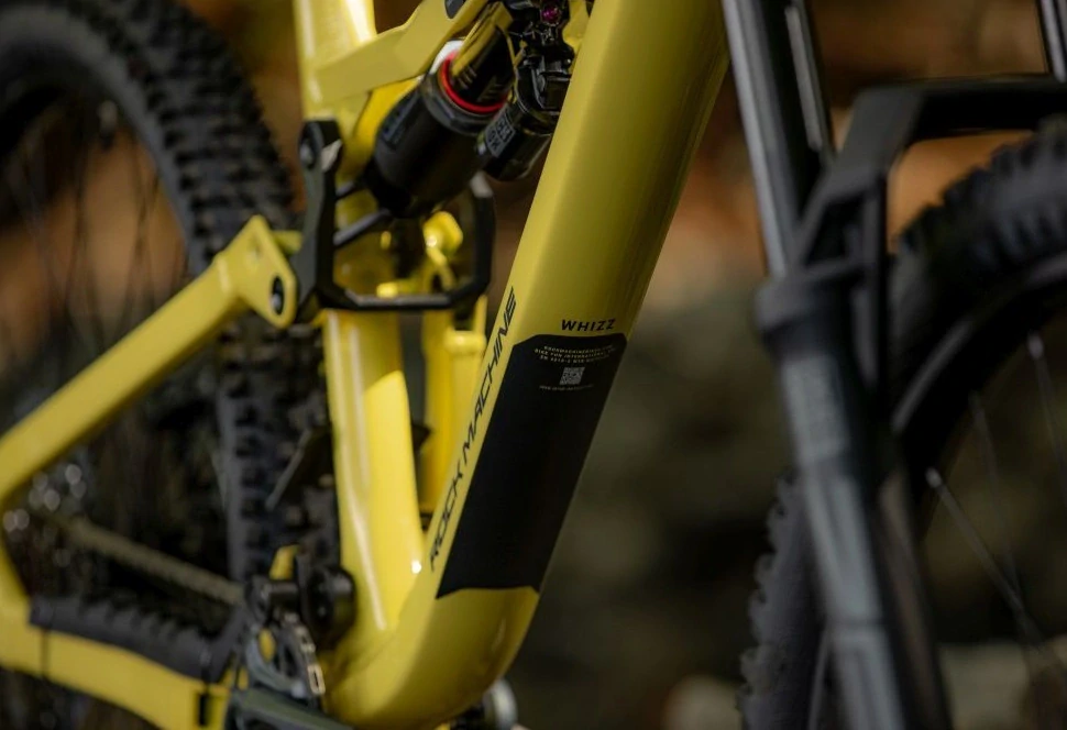 Rock Machine Whizz FS II 90 AXS / Sulfur Yellow 190/180 mm