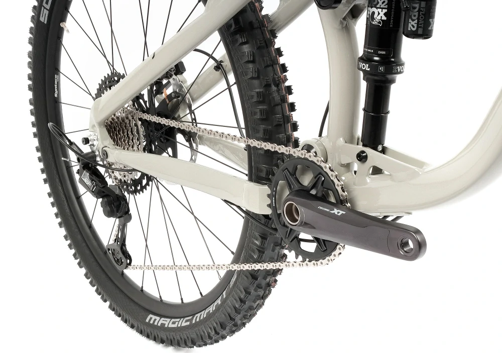 Celoodpružené MTB 29" Lee Cougan Quest Shimano XT 1x12 barva šedá lesklá