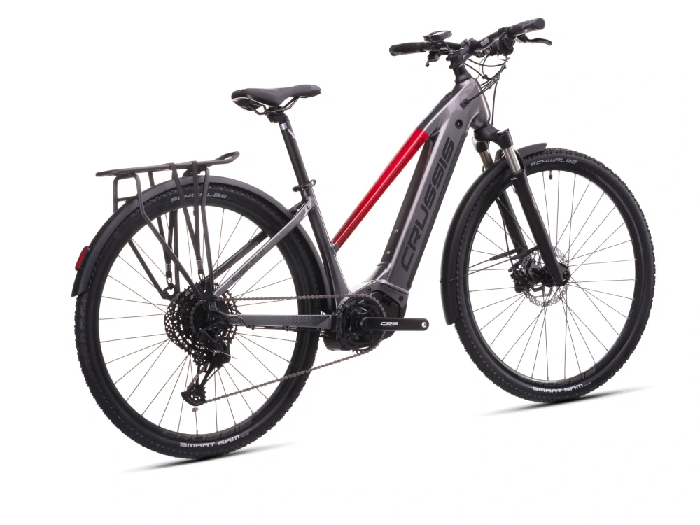 Crussis e-Savela 9.11-(715 Wh) TREKOVÉ elektrokolo 28"