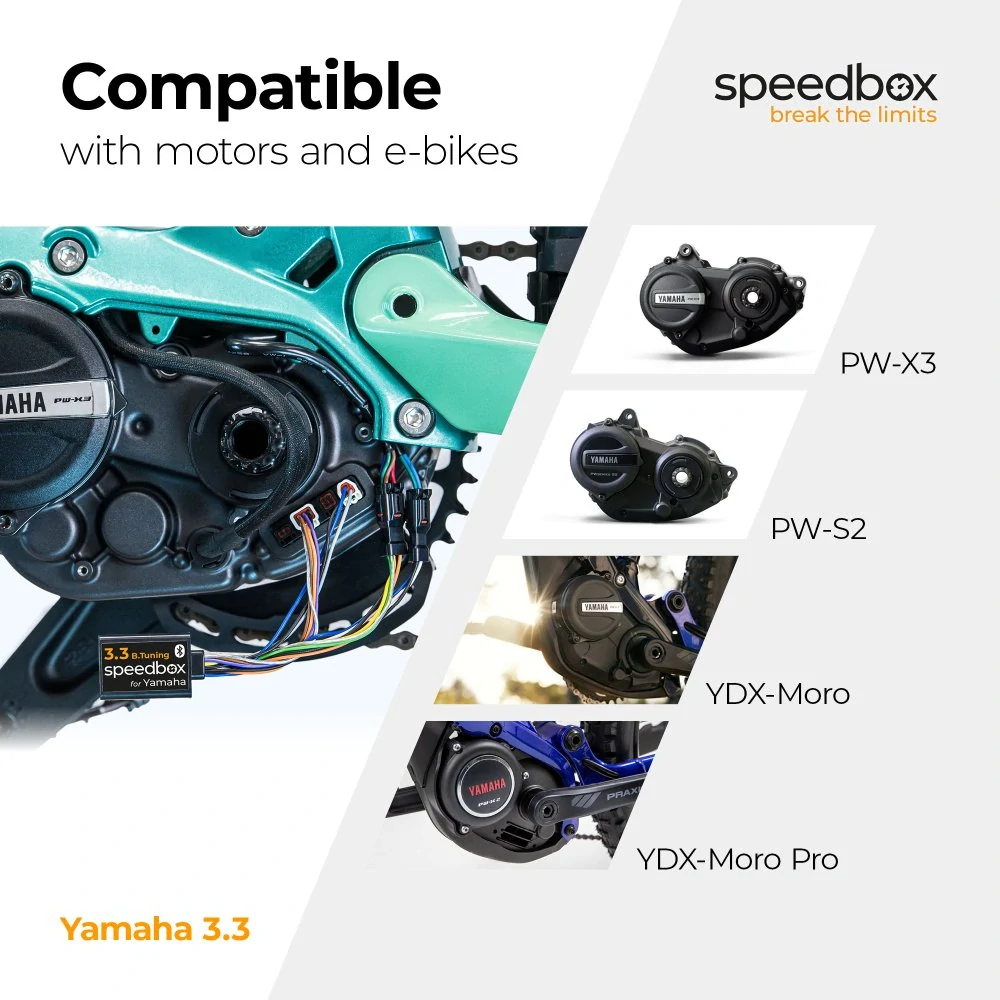 SpeedBox 3.3 pro Yamaha (PW-X3, PW-S2, PW-XM)