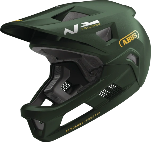 Přilba Abus YouDrop FF moss green