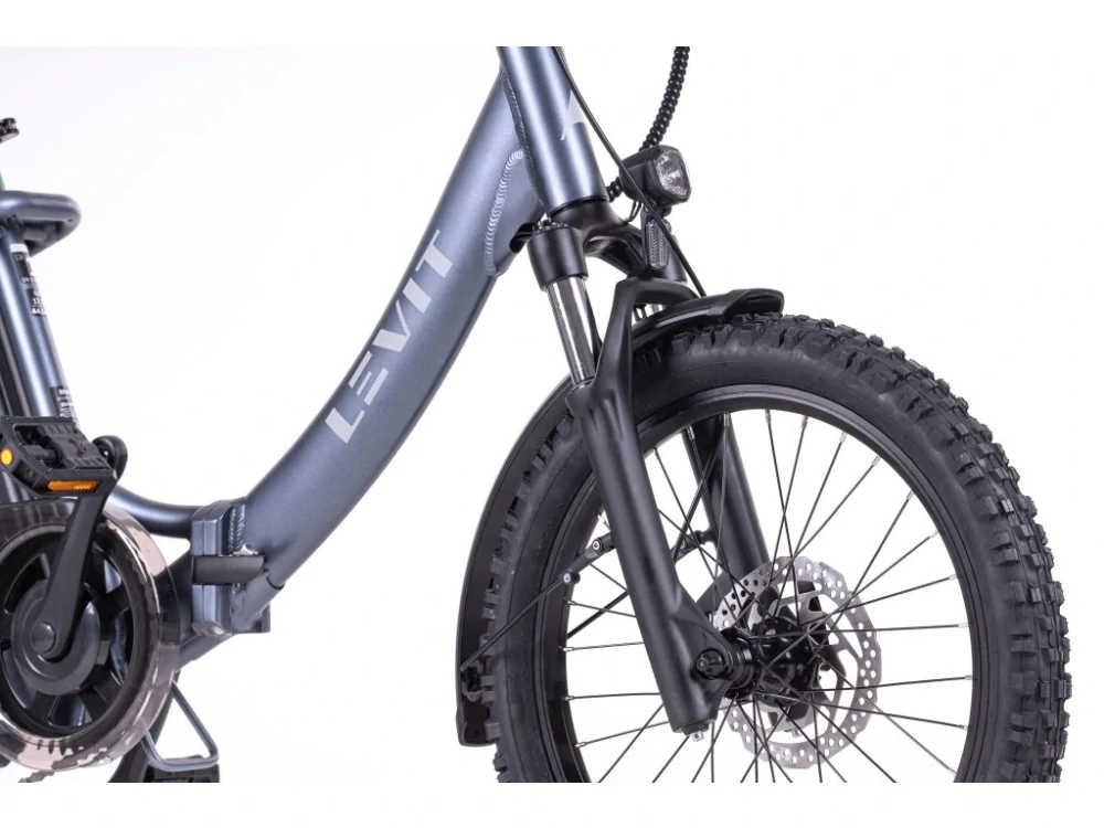 LEVIT FORTECO 1 gunmetal silver
