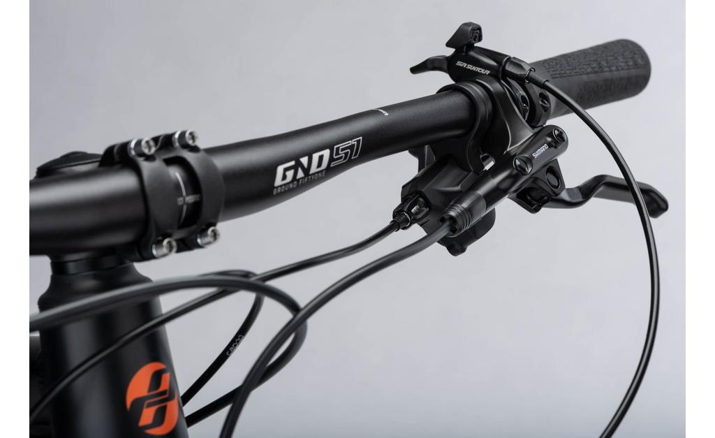 GHOST Kato Advanced 29 Black/Monarch Orange Matt