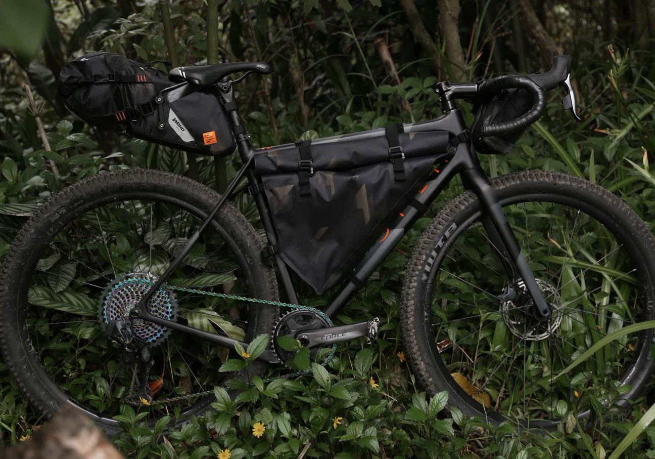 WOHO PODSEDLOVÁ BRAŠNA X-TOURING DRY BAG DIAMOND CYBERCAM ČERNÁ