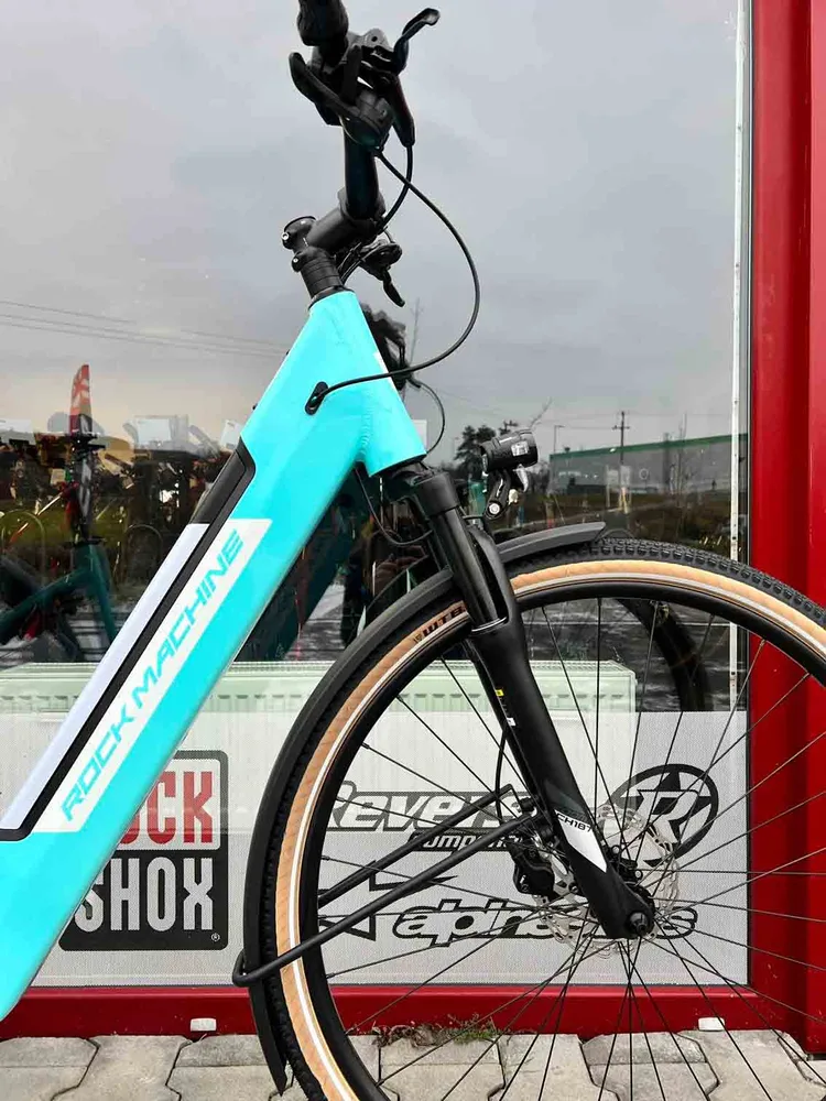 Rock Machine Crossride INT e425 Lady Touring/Gloss Light Mint/Pearl White