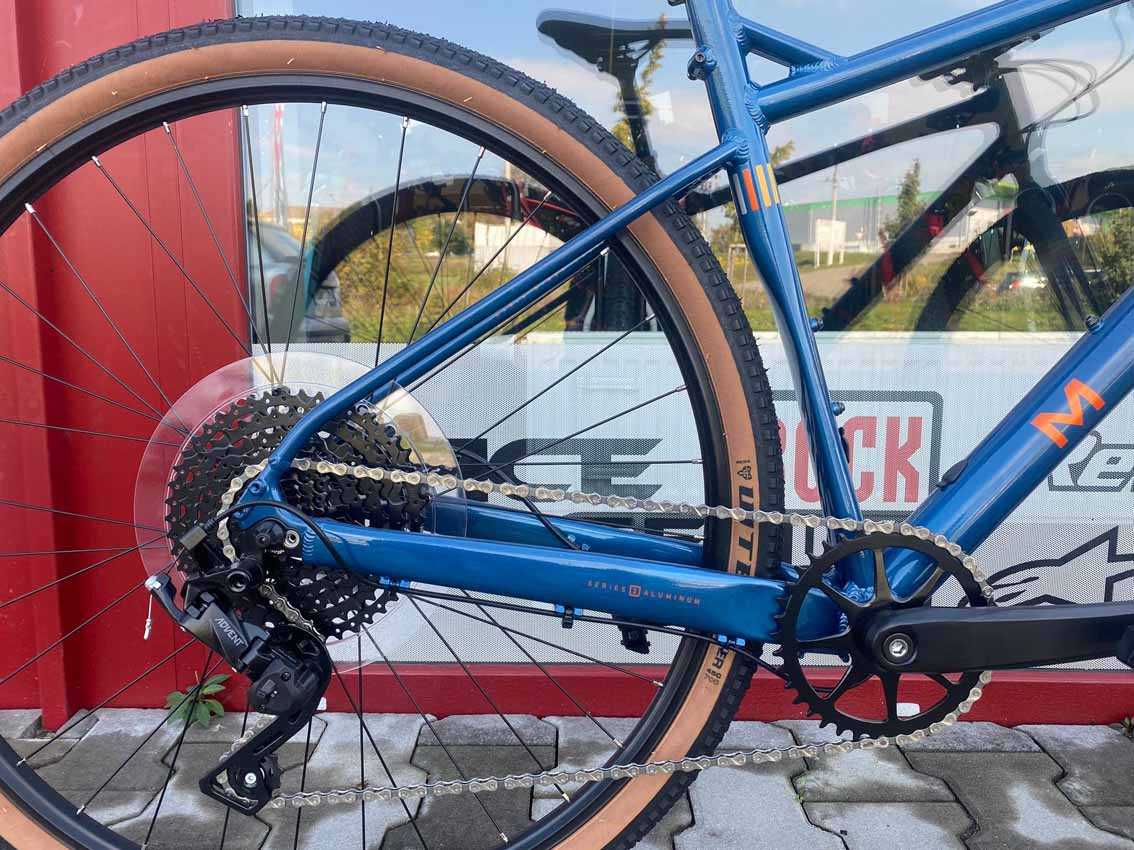 MARIN DSX, modrá/oranžová 