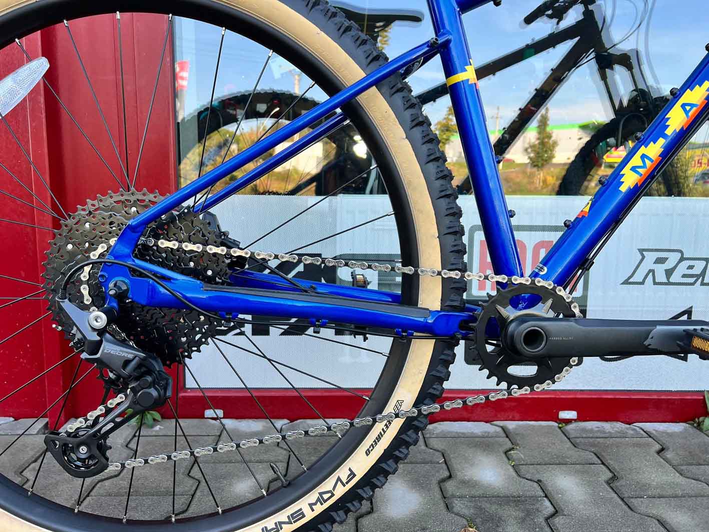 MARIN Pine Mountain 1 modrá/žltá/oranžová 