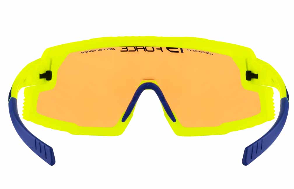 brýle FORCE GRIP fluo, fialové kontrast. sklo