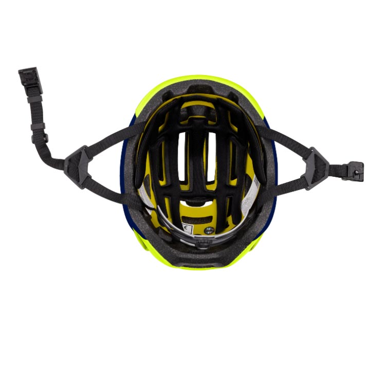 přilba FORCE NEO MIPS, fluo-modrá