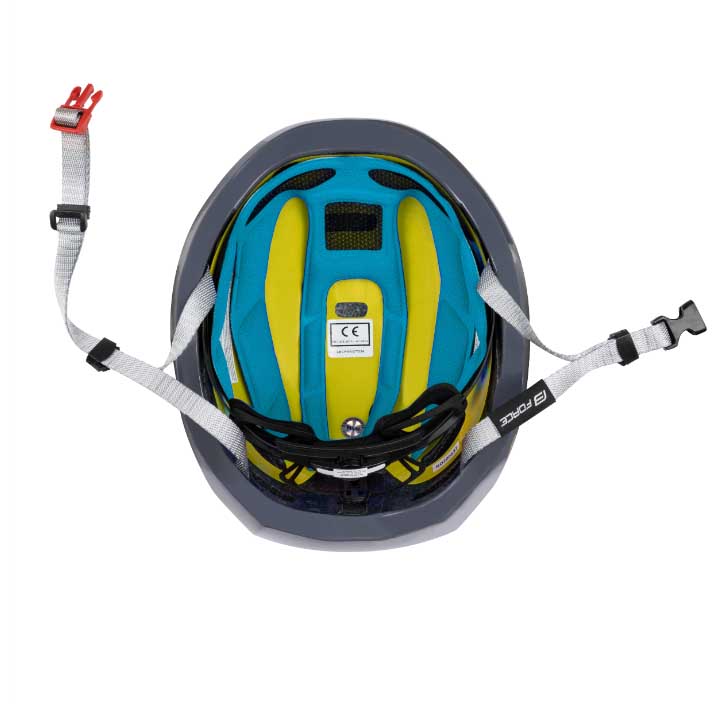 přilba FORCE ORCA MIPS,fluo mat-šedá