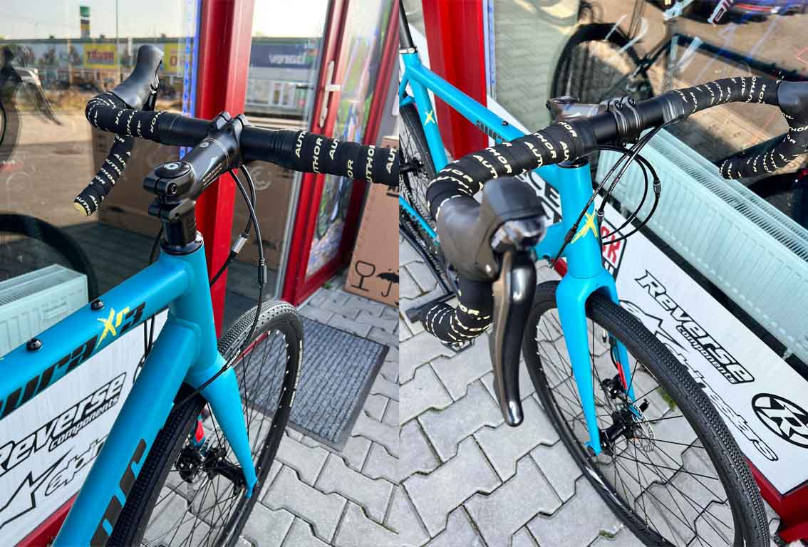 Author Aura XR3 2025 modrá/oranžová