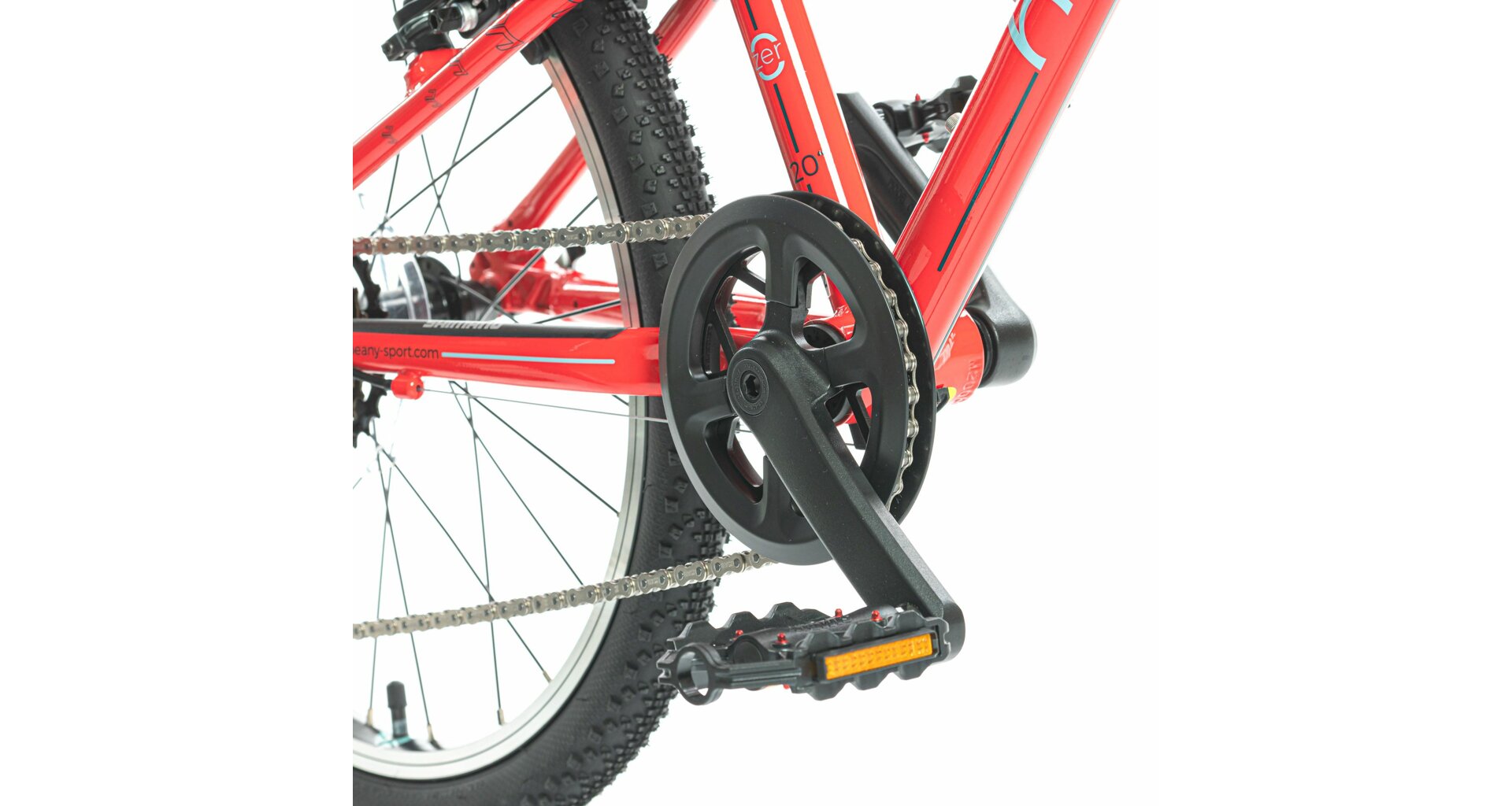 Dětské kolo BEANY ZERO 20 červená