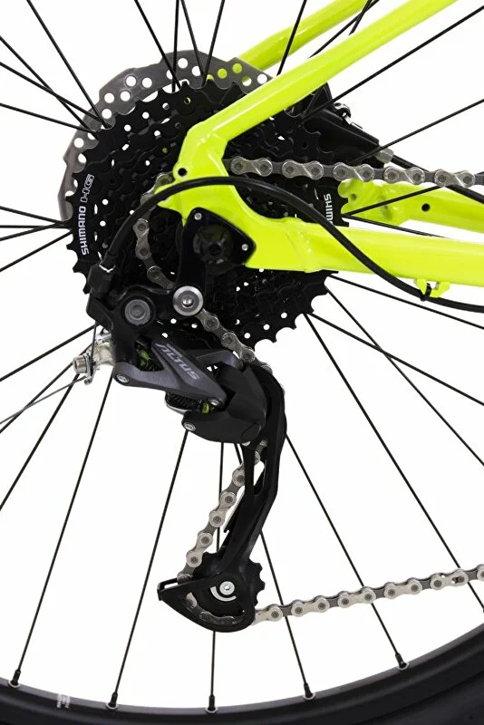 Rock Machine Torrent 20-29 /Gloss Radioactive Yellow/Black/Petrol