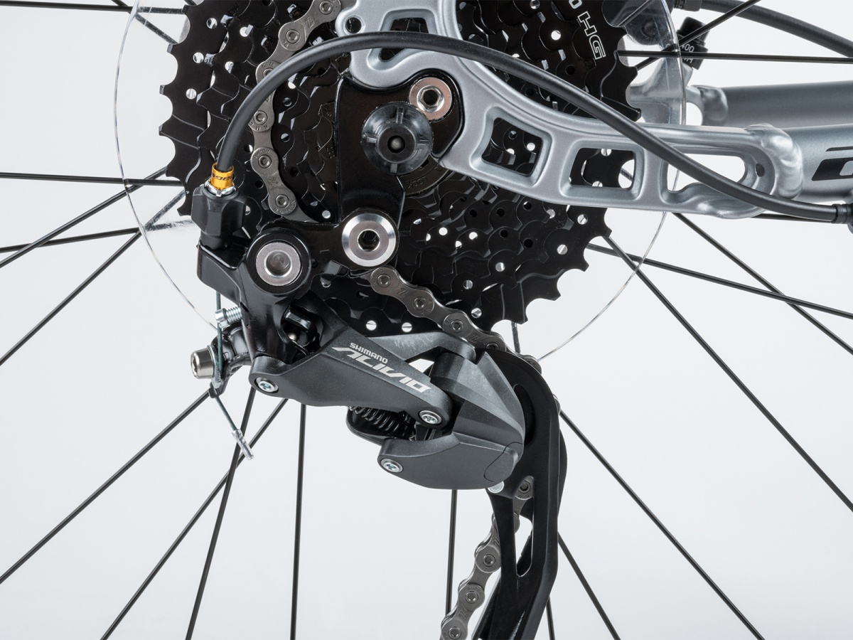 Author Solution 27,5 ASL 2023-24 - stříbrná-matná/černá-matná