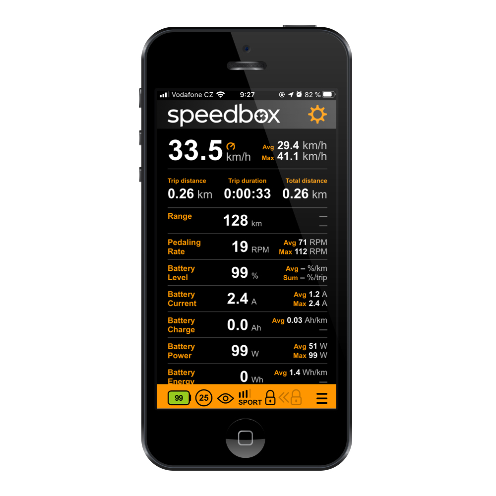 SpeedBox 3.1 B.Tuning pro Bafang (4 pinový konektor)
