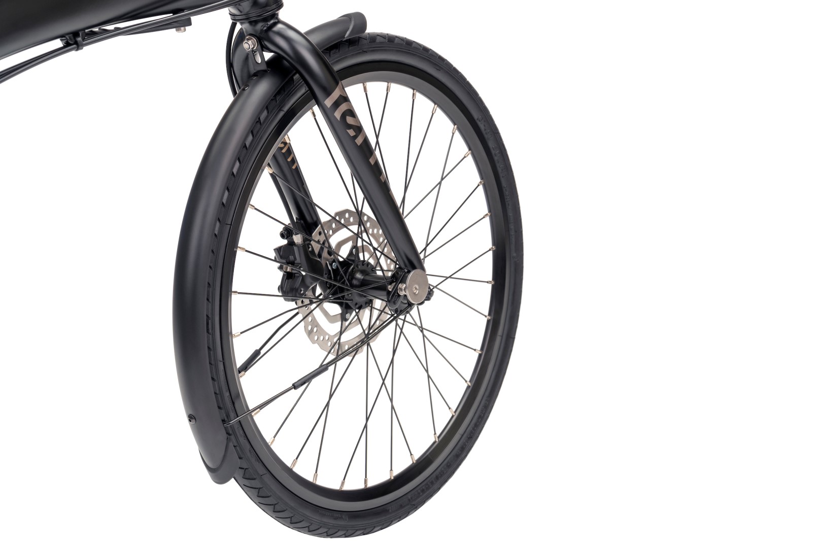 TERN VERGE D9 rychlé skládací kolo 20" čern