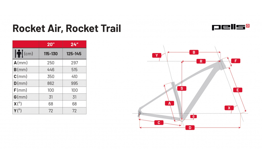 PELLS Rocket Trail 24 Black