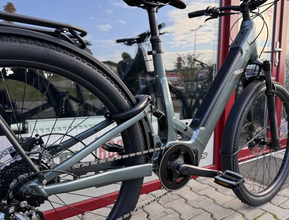 Rock Machine Crossride e450 FS Touring Gloss Grey/Black
