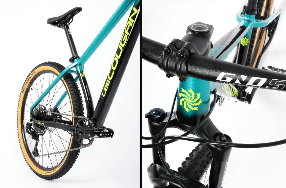 Lee Cougan 29" Droid Sram SX Eagle 1x12 modro-černá lesklá