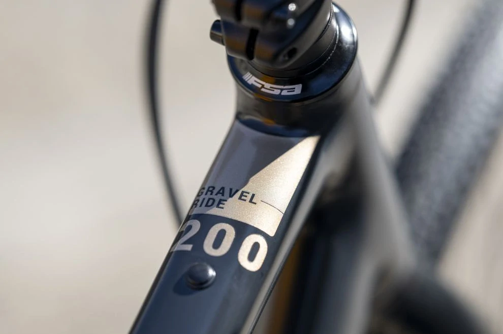 Rock Machine Gravelride 200 Gloss Black/Sand