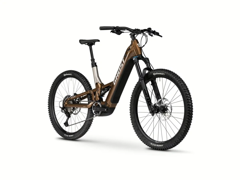 GHOST E-ASX Advanced Low Brown Bear/Stone Glossy