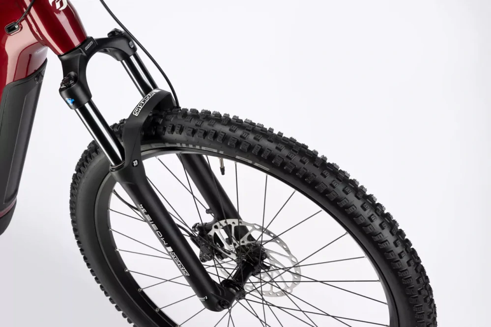 GHOST E-Teru Advanced 27.5 Carbon Red/Chilly White - S