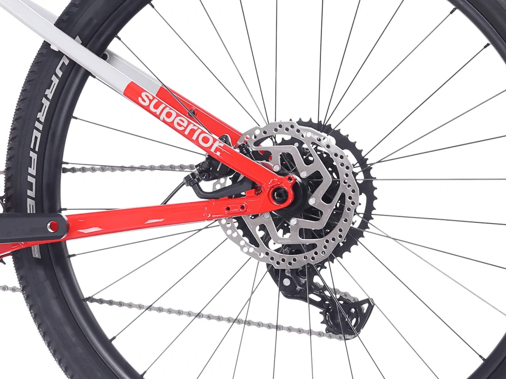 Superior eXP 6.3 Lesklá šedá/červená