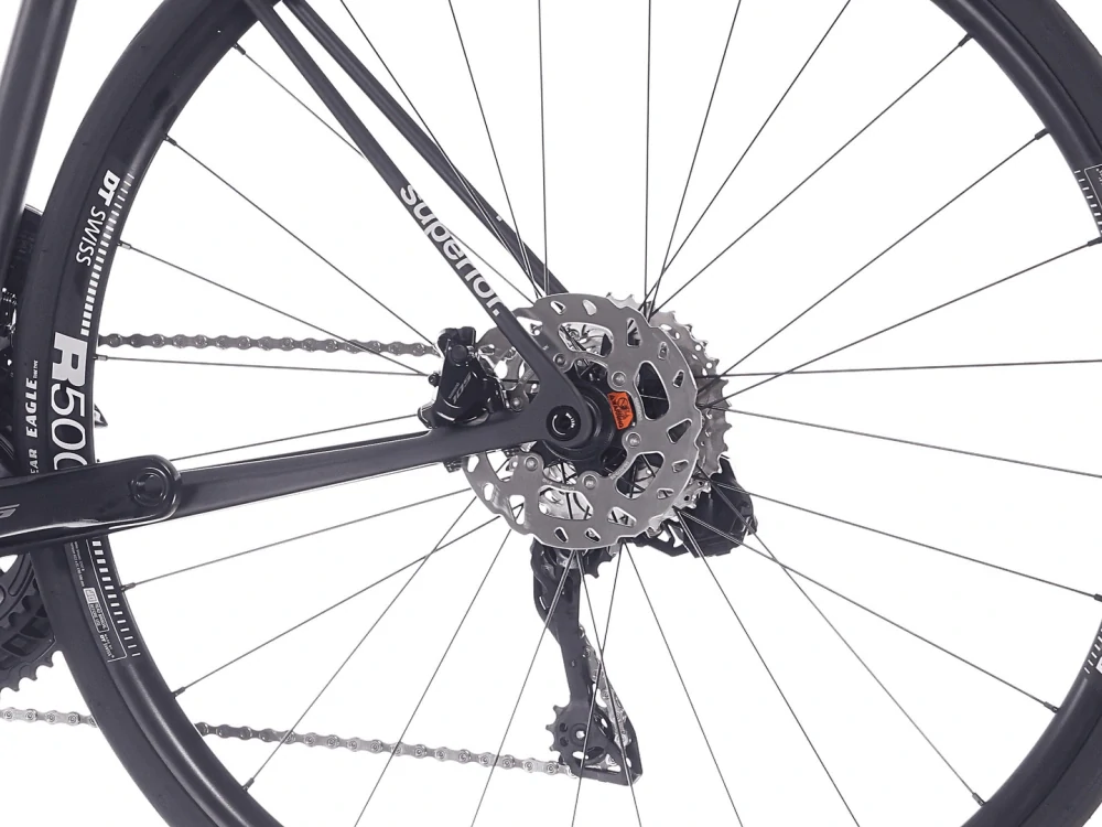 Superior RR 9.5 / Matte Carbon / White